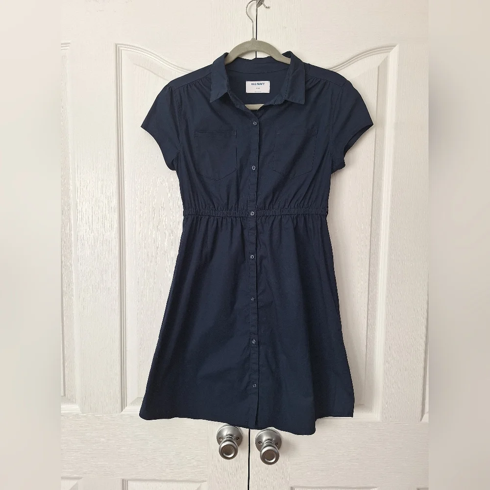 Old Navy Dark Blue Mini Dress